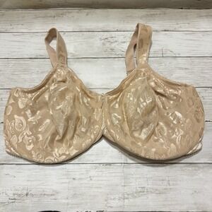 Wacoal 85567 Awareness Seamless Full Figure Underwire Smooth Support Bra 44G